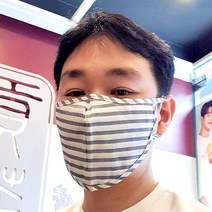 아모란나 여름용 시원한 풍기인견 국내생산 마스크 1매