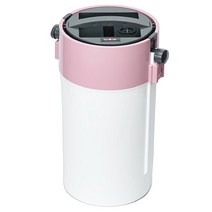 다zip 압축 휴지통, 화이트핑크(봉투100장포함), 1개