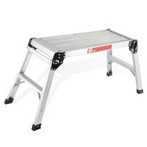 소형 전동 호이스트 접는 말 의자 발판 호이 스팅 장식 특별 두꺼운 선반 건설 엔지니어링 사다리, 한개옵션0