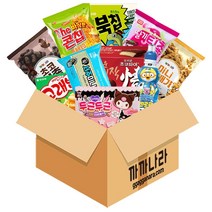 까까나라 과자폭탄 45p 스낵 간식 과자선물세트, 1box, 어린이용 럭키박스(10p)