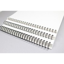 A4 A5 드로잉북 필기노트 캘리그라피 수제노트 스프링 무선 무지 미니 노트 공책 연습장 메모장, 80g 미색 모조지 120매, PVC 커버