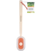 EcoTools 멀티 태스킹 목욕 브러시 시트러스 주입 샤워 긴 인체 공학적 손잡이 등 스크러버 각질 제거 닿기 어려운 부분 클렌징 상쾌한 세척 1개입, 1개