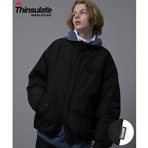[국내 매장판] TRAVEL 3M 신슐레이트 필드 숏패딩 블랙 THINSULATE FIELD PADDING JACKET BLACK 253371