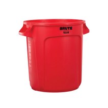 (정품)브루트 컨테이너 37L/75L/고무다라이 플라스틱통, 빨강, 벤티드브루트 37리터, 빨강, 1개