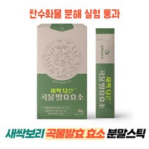 고소한 새싹보리 식이섬유 곡물 발효 효소 스틱 가루 파우더 탄수화물 지방 분해 체질개선 자연곡물 역가수치 아밀라아제 프로테아제 효소 리파아제 인베르타아제 글루코아밀라아제 비타민 미네랄 아르기닌 류신 칼슘 클로로필 폴리코사놀 베타카로틴