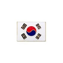 youg_3801 와펜 태극기 뱃지 정복용 태극기 국기 뱃지 추모뱃지 군인용품
