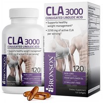 해외 Bronson CLA 공액 리놀레산 Safflower 120캡슐