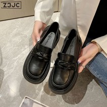 Z3JC 통굽 통굽 패션 옥스포드 슈즈