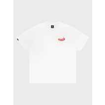 볼컴 KEEP JEJU STONED 오버핏 티셔츠(OFFWHITE)
