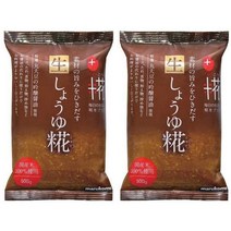 Marukome 마루코메 누룩 통콩으로 만든 플러스 생간장 500g 2팩, 1개