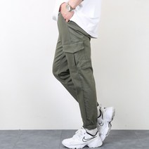 자코모 면스판 카고 무지 조거팬츠 JC277-1