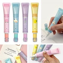 1000 핸드크림 중성펜 귀여운 특이한 볼펜 - 4개