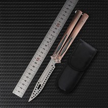 다이버나이프 해루질칼 프리다이빙 칼 버터플라이, 동색