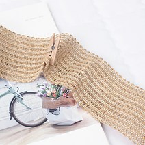 패브릭샵 황마 스판장식끈 황마 큰폭 스트링 7.5cm