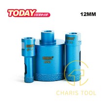 이화다이아몬드 융착코아비트 EC-BSL 12mm 포세린타일기리 융착코아 시공 그라인더 아답터 핸드드릴 석재 화강석 대리석 강화타일 천공용 EHWA 카리스툴