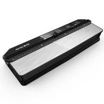 산업용진공포장기 진공기 실링기 업소용 포장기 alacris 듀얼 펌프 식품 실러 5 모드 자동 식품 포장 기계 필름 실러 15pcs 식품 가방, 진공 실러