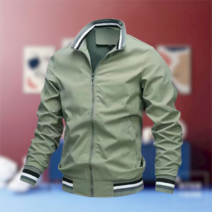 점퍼 자켓 남자 포인트 블루종 EDCA120587