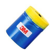 3M 커버링테이프 페인트 도색공사 건축용 비닐 보양테이프(파랑) 450mm 낱개, 파랑450mm×2개