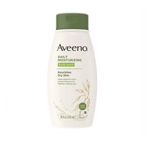 Aveeno 아비노 데일리 모이스처라이징 바디워시 포 드라이 스킨 18oz(532ml) 2팩