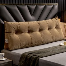 수입 삼각등받이쿠션 집순이필수템 침대벽쿠션 의자허리받침 허리받이 삼각등 요추받침 헤드쿠션 벽 대형등 다리, XF-light Coffe