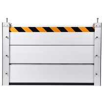 비상용품 홍수방어벽 차수막설치 수막이 방수보호판 홍수 방수문 물막이판 주차장차수판 차수벽 수방자재, 흰색