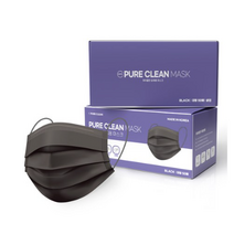 퓨어클린 일회용마스크 (2BOX)_대형블랙, 50매입, 200매입, 블랙