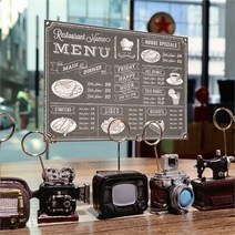 더웨스트 빈티지 엔틱 명함꽂이 메모꽂이 홀더 거치대, 1.미싱