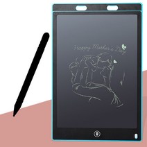 다코다 LC 메모패드 전자노트 12인치 칠판 그림판 메모장 부기, LCD신형필기 메모패드12인치-칼라랜덤, 1개