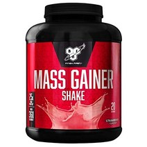 BSN 비에스엔 매스 게이너 쉐이크 딸기 1.7kg 단백질 Mass Gainer, 1개