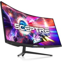 Sceptre C345B-QUT168 34인치 커브드 울트라와이드 WQHD 모니터, 기본