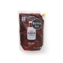 [아워홈] 불닭볶음용소스 2kg / 업소용 대용량 불닭 소스 행복한맛남 261595