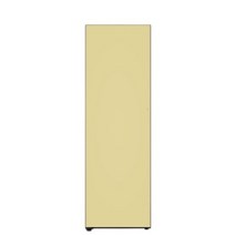 [하이마트] LG 오브제 컨버터블 김치냉장고 Z322GN5SK 우오픈 (324L 글라스 크림 레몬 1등급)
