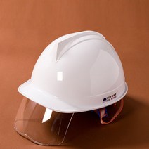 동명 AM-301 보안경 안전모 투구형 공사현장 탈부착형, 상품선택, 초록