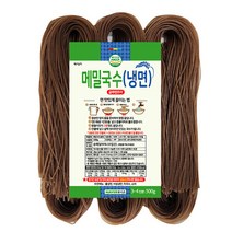 브랜드없음 [팜쿡] 글루텐프리 순메밀 냉면 500g x 3팩 (9인분), 단품없음