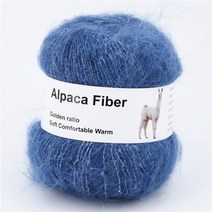 50g 알파카 모헤어 원사 긴 봉제 두꺼운 크로 셰 뜨개질 양모 원사 뜨개질 스카프 아기 땅딸막 한 니트 스웨터 여름 겨울 스레드, 10