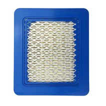 GHSHOP 잔디 깎는 기계 x11x2cm를 위한 공기 정화 장치 491588 491588S 교체 부품, 130x110x20mm, 블루, 코튼