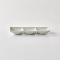 모던하우스 현 고백자 3칸 나눔접시 CA096063