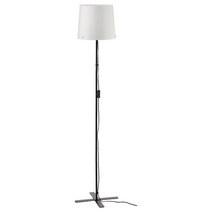 이케아 BARLAST 플로어스탠드 150cm 104.378.12, 블랙 화이트 150cm 104.378.12