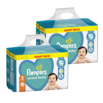 유럽산 팸퍼스 베이비드라이 밴드 1 2 3 4 5 6 7단계 기저귀 Pampers 바우처, 3단계
