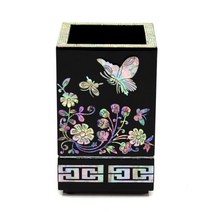 [박씨상방] 고급나전 나비 당초 펜꽂이(장태복 문화재기능인작품, 단품