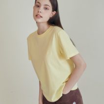샐러드볼즈 S LOVE S LOGO T-SHIRT YELLOW
