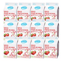 동원 덴마크 드링킹 요구르트 딸기275mlx12개, 275ml, 12개