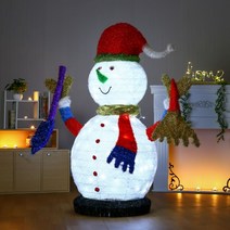 BEST 눈사람 140cm LED 장식 매장홍보용 크리스마스장식, 상세페이지 참조