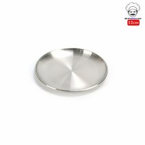스텐 원형접시 스텐접시 12cm
