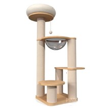 캣타워 대형 타워 캣워커 고양이 슼래쳐 하우스 집 미니 수름다리 팻풀 선반 게단 창문 원목, 3. 드림 프레임 - 미디엄 (8kg)