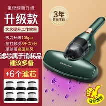 매트리스 침구청소기 이불 집먼지 침대 진드기 청소기 러그, 에메랄드 업그레이드+필터 6개