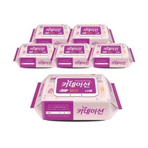 카네이션 엠보싱 캡형 물티슈 60매 20팩, 60매x20팩, 20개, 60개입