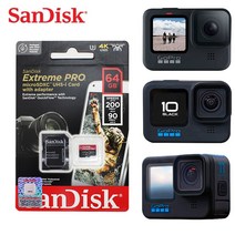 오즈모 액션 호환 4K 영상용 마이크로 SD카드 64GB, A945