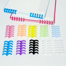 이글바인더 B5 노트패드 떡제본 6공 루즈링제본 노트필기 암기 무지 코넬 도트 2단 3단, 6공 루즈링 2개, 화이트