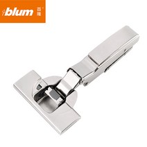 고급 가구 부속품 블룸블룸 오스트리아 - 15° 힌지 댐핑 도어 풀커버 힌지, 01 완전 덮개 일자 받침대(개봉 후 교환 불가)